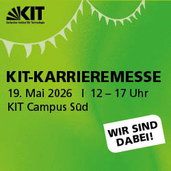 Werbebanner KIT-Karrieremesse 2026