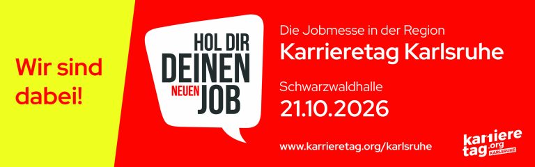 Banner Karrieretag Karlsruhe 2026