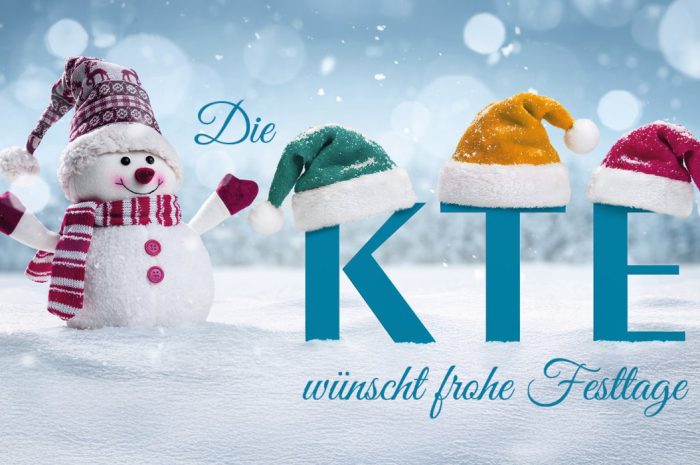 Die KTE wünscht frohe Weihnachten